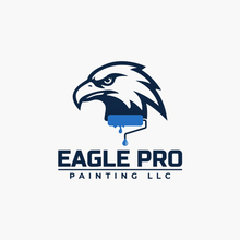 LocalSplash Painter logo with house and paint drips in blue, orange, and white