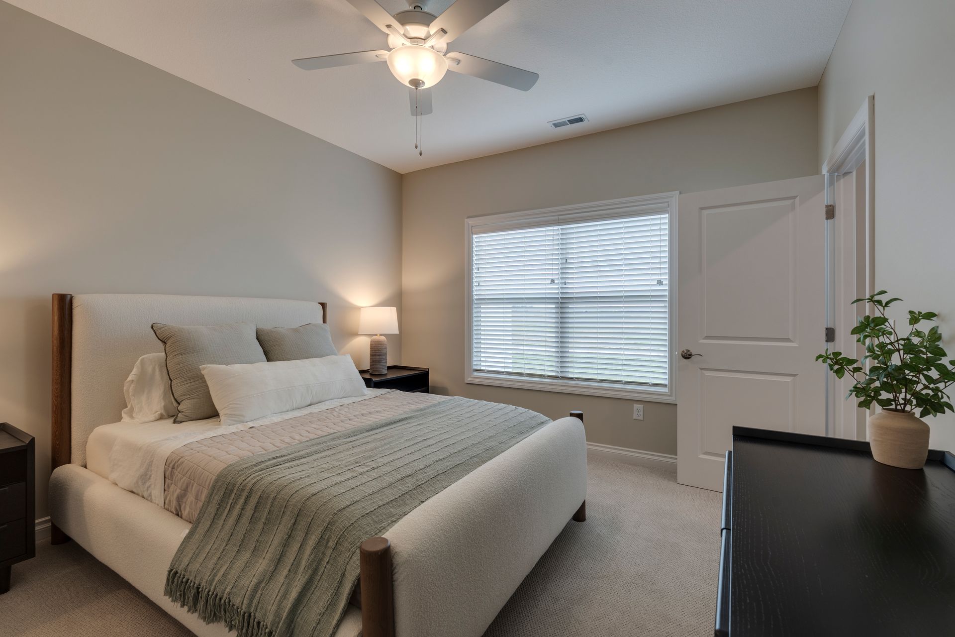 Photo of a master bedroom