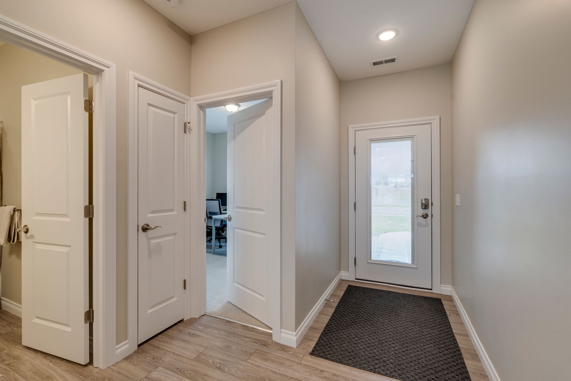 Photo of the entrance to a home