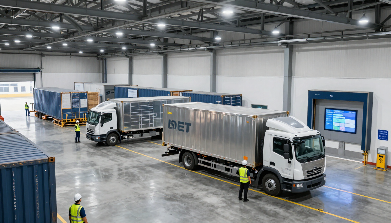 Logistique et entrepôt de transport