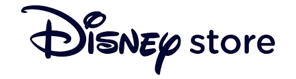 Logo Disney Store en bleu foncé.