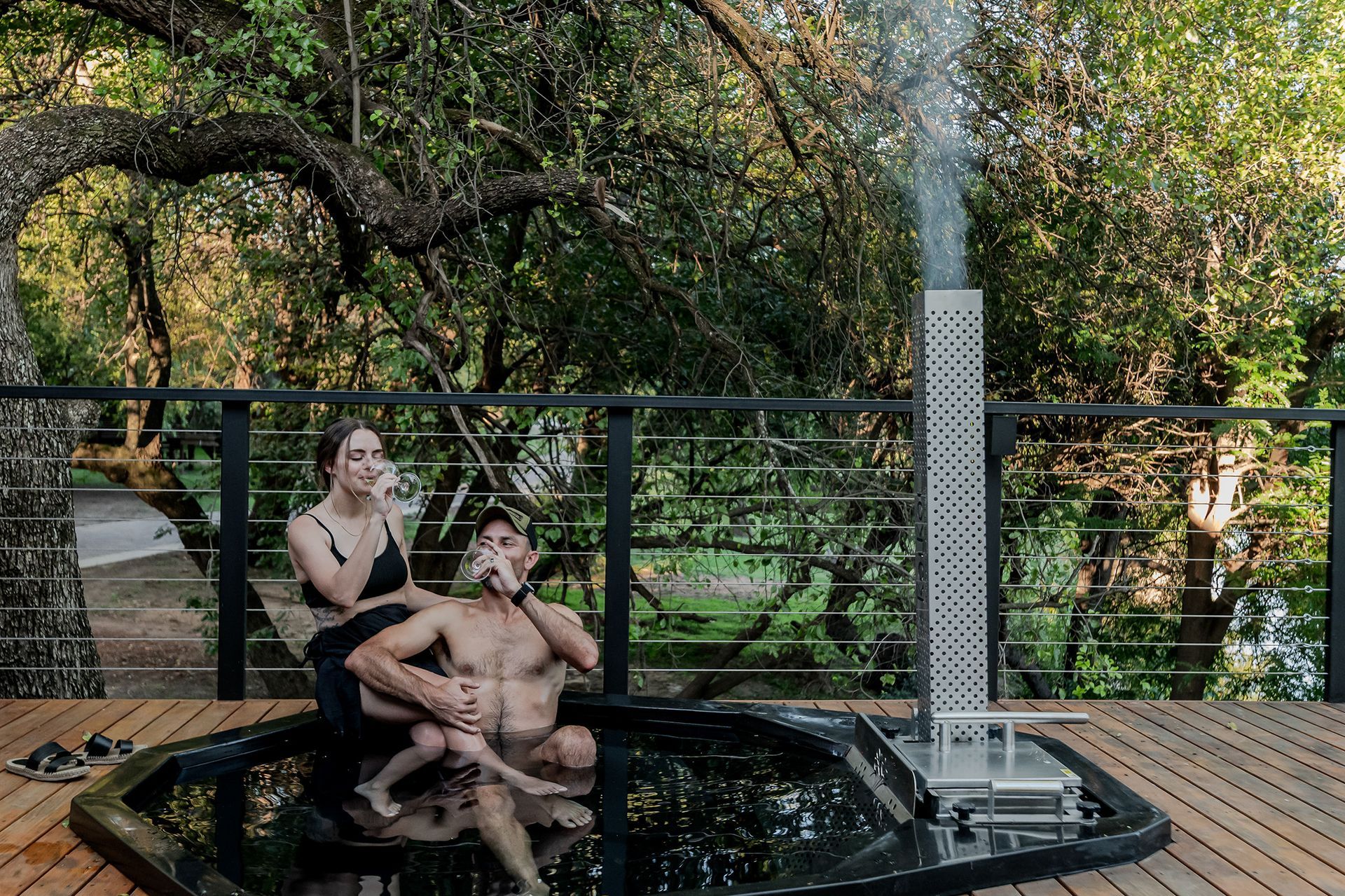 Edge of the Crator - Luxury riverfront tents overlooking the Vaal river