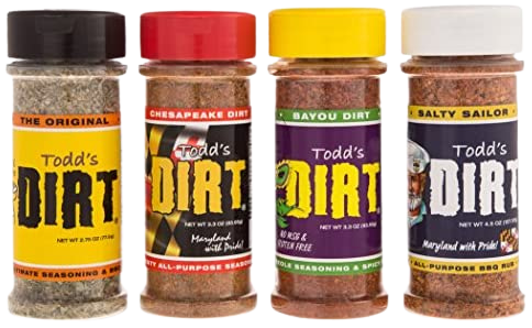Todd's Dirt Seasoning Line Up photo