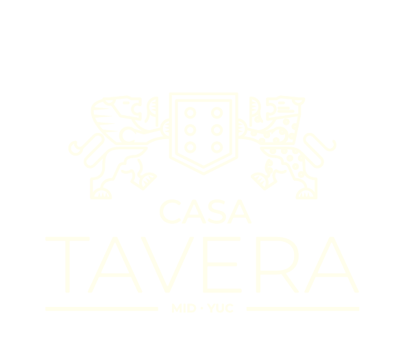Emblema de CASA TAVERA, hotel boutique colonial en Mérida
