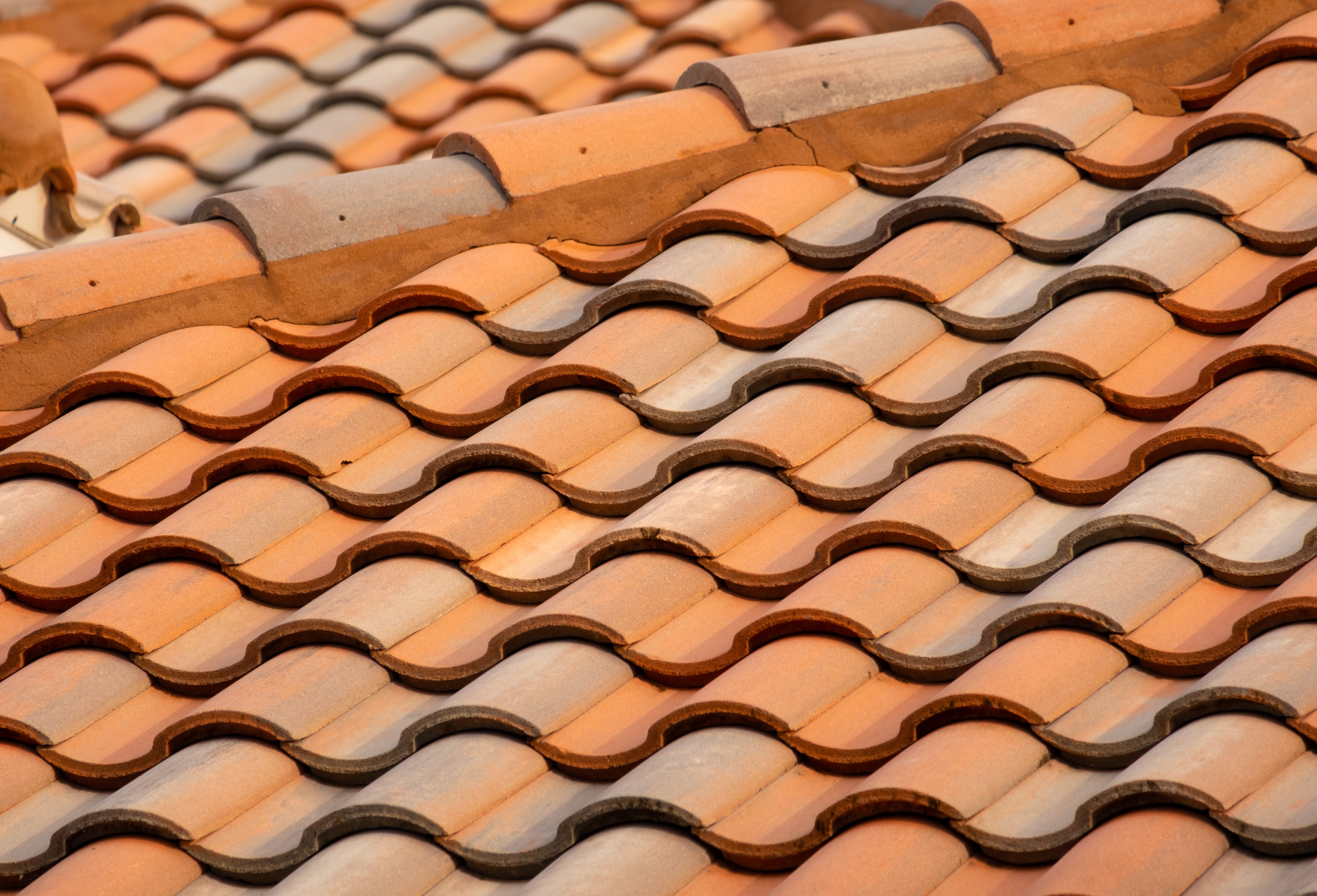 Ceramic tile roof — Roof Repointing in Bonogin QLD