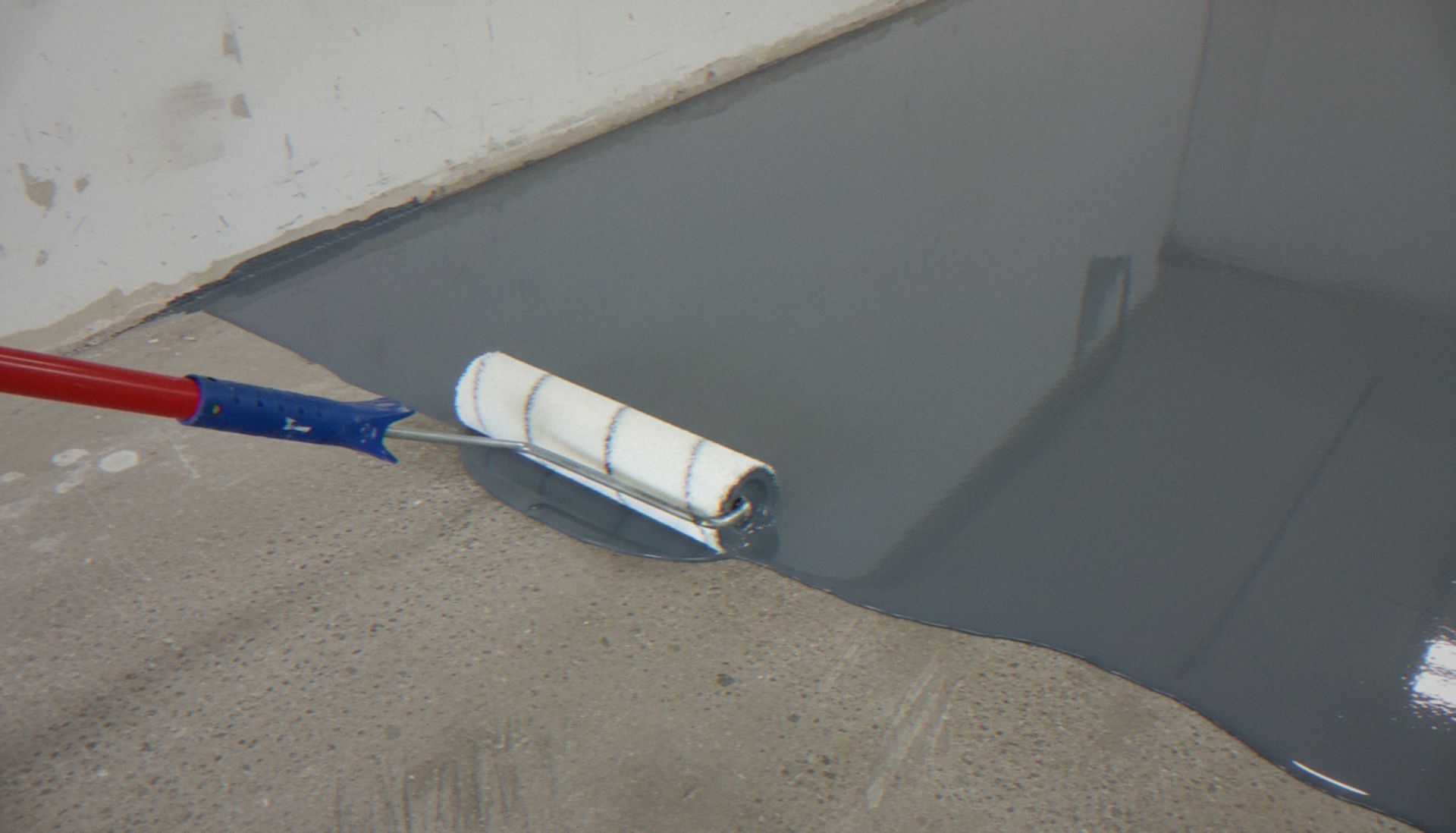 garage floor coating install day