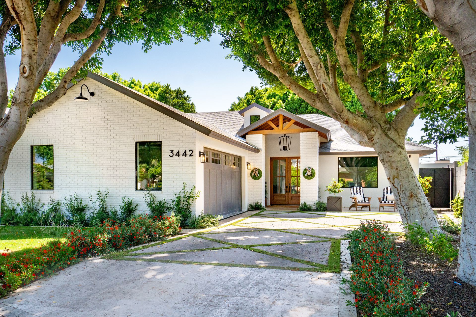 how to match garage floor coatings to exterior