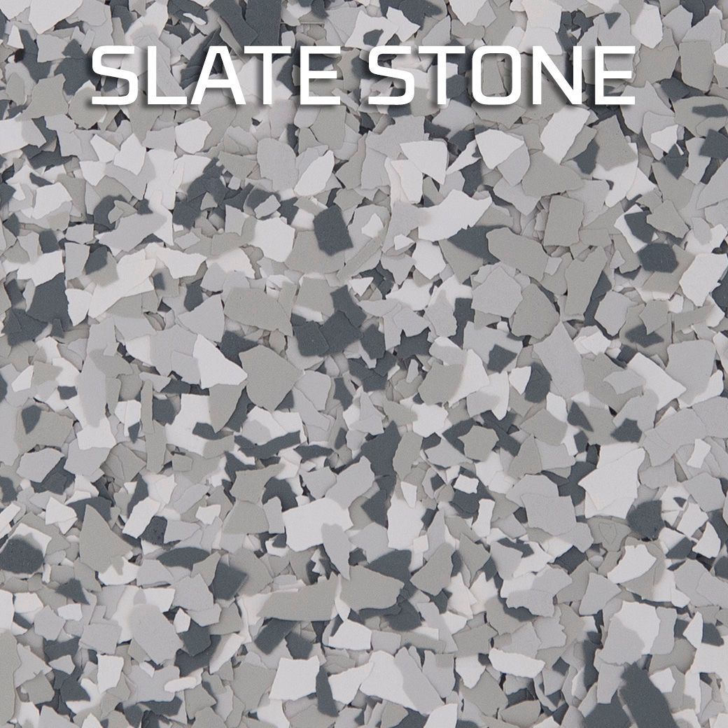Slate stone texture with gray and white speckled pattern.