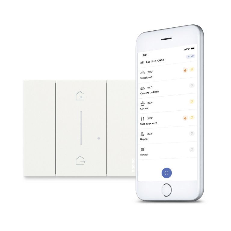 gestione luci con app