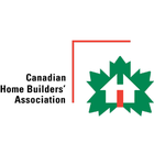 Canadian Home Builders' Association logo with green maple leaf house and red roofline
