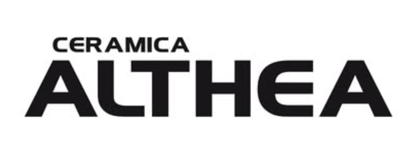 Il logo di Ceramica Althea, con la parola 