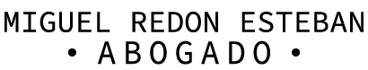 Miguel Redon Esteban logo