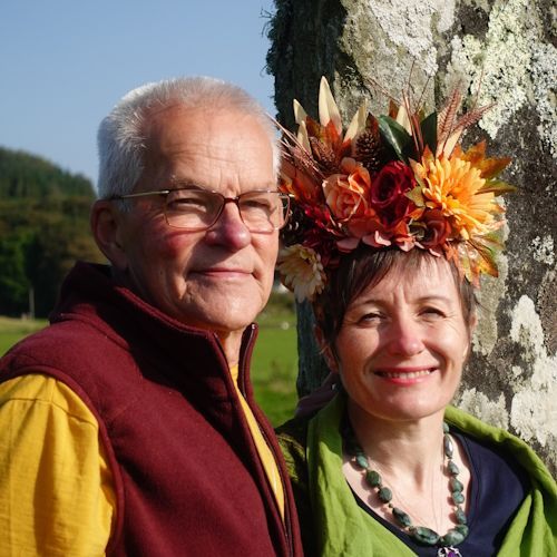 Alphedia & Auraengus at sacred stones Alphedia & Auraengus at sacred stones