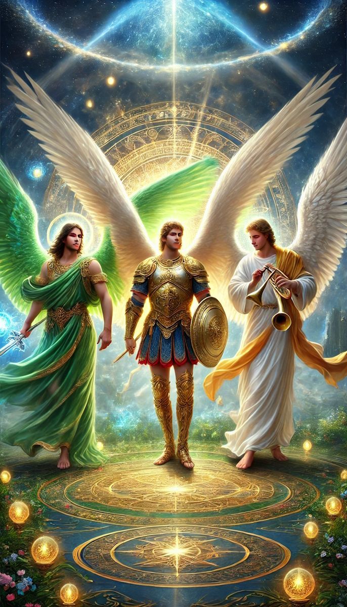 Archangels Raphael, Michael & Gabriel Archangels Raphael, Michael & Gabriel
