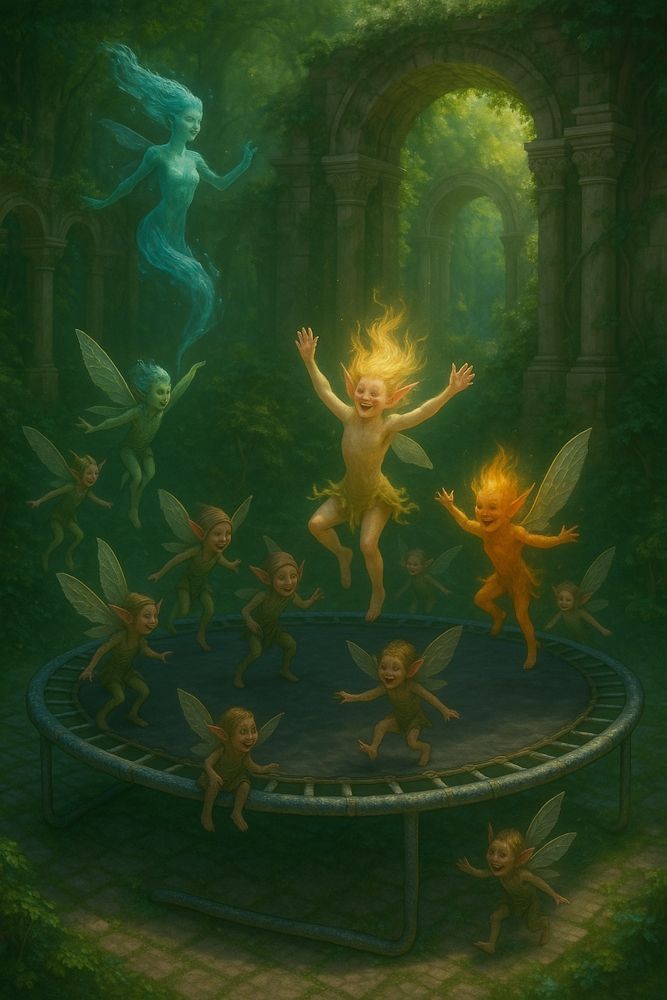 Elementals on Trampoline