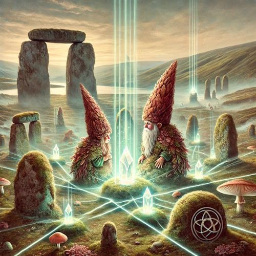 Gnomes working with the Leylines