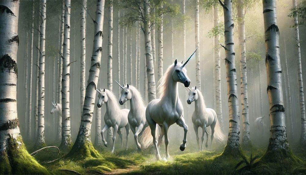 Silver Birch Unicorn Woods Silver Birch Unicorn Woods