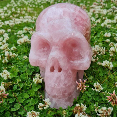 Healing Past Relationship Wounding with Magdalena Rose Quartz Crystal Skull Healing