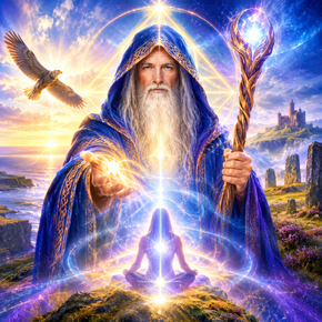 Follow your Divine Path Merlin Wizard Healing Transmission Follow your Divine Path Merlin Wizard Healing Transmission