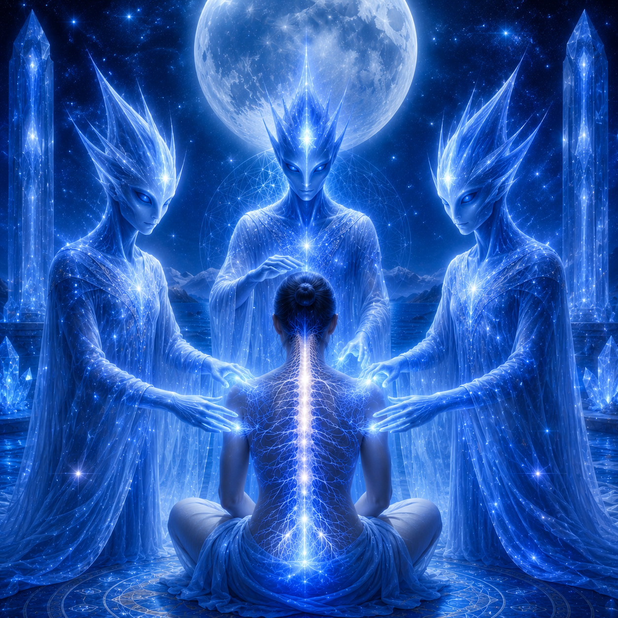 Sirian Central Nervous System Upgrade Healing Transmission
