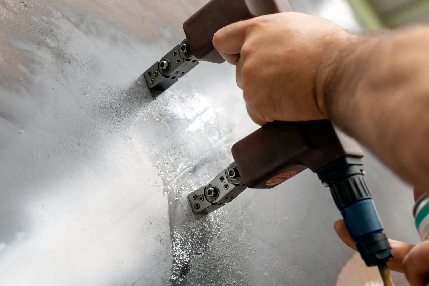 Dry Magnetic Particle Testing