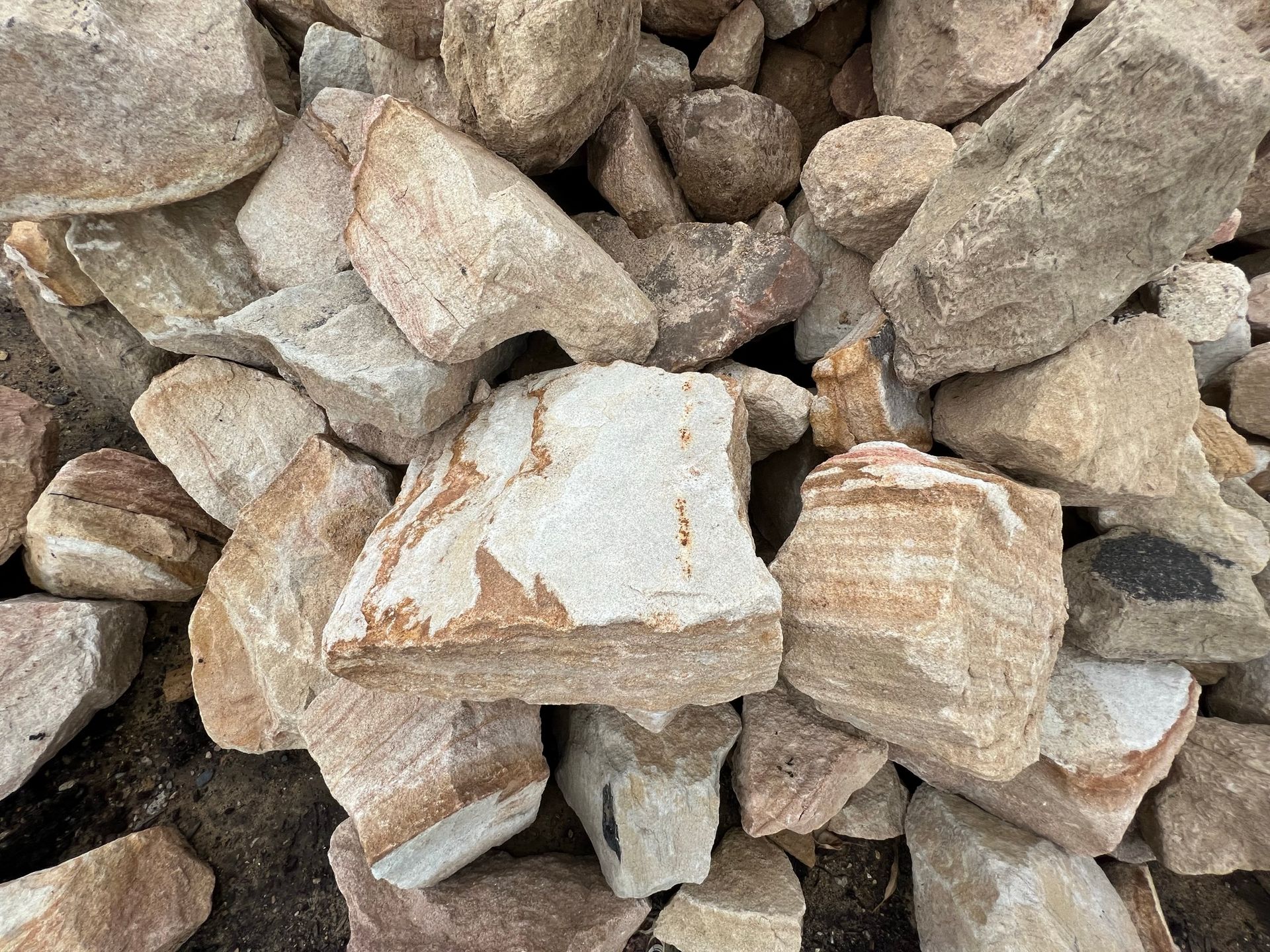 Boulders in Mullumbimby Wards Landscape Supplies