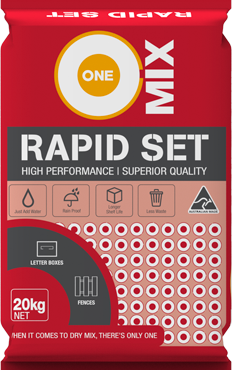 Rapid Set 20kg -Landscaping Supplies in Myocum, NSW
