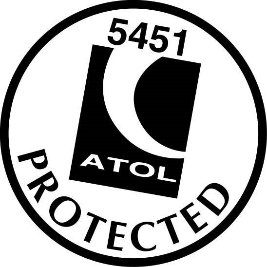 Air Travel Organisers Licence (ATOL) Logo. Number 5451