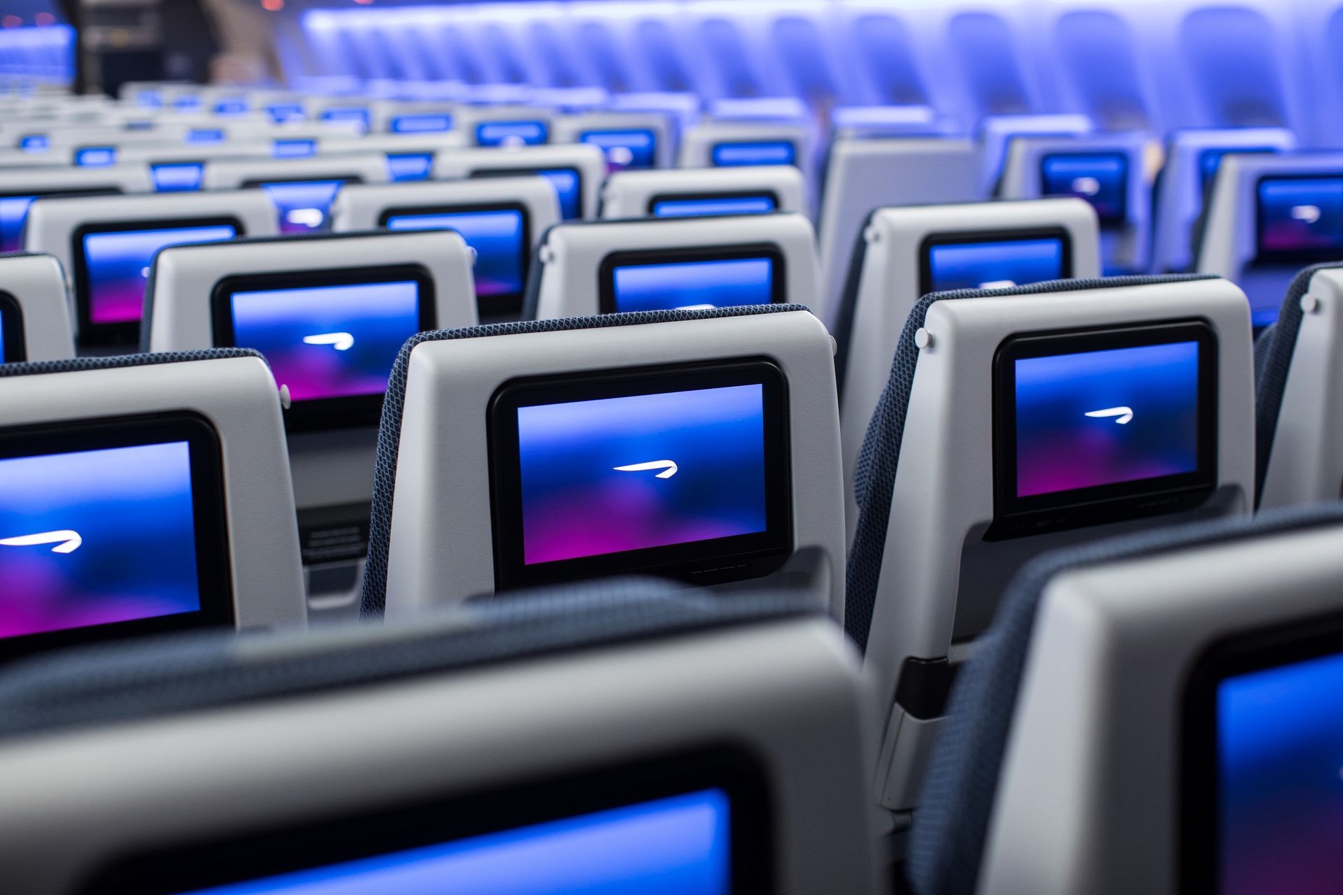 British Airways World Traveller - Economy Cabin