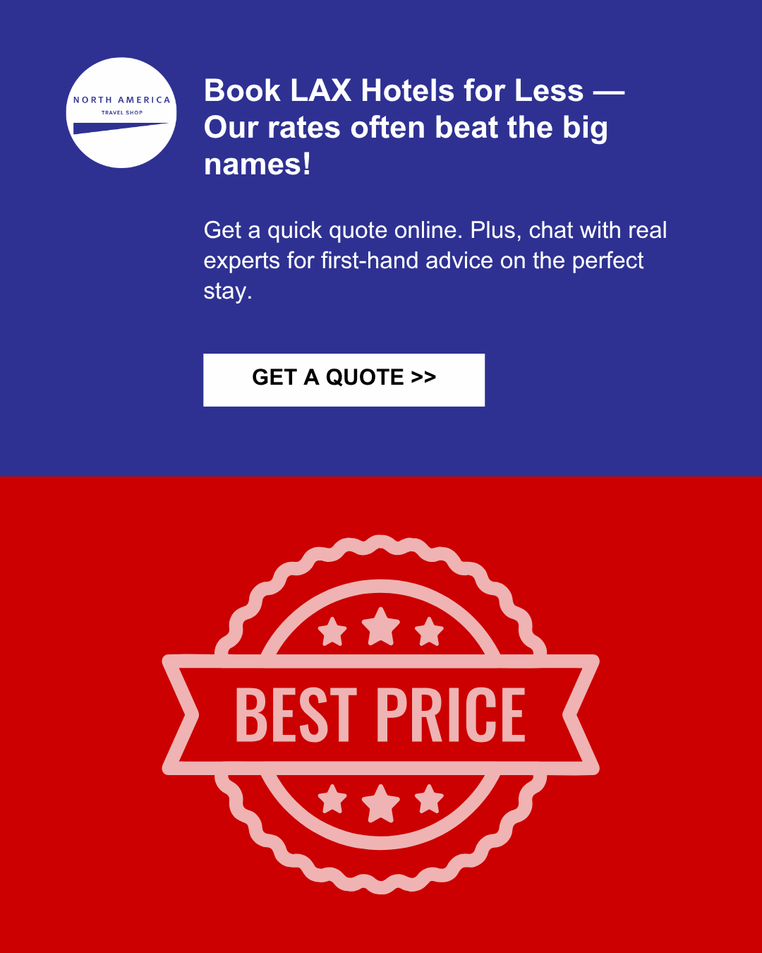 Book LAX Hotels for less. Get a Quote online
