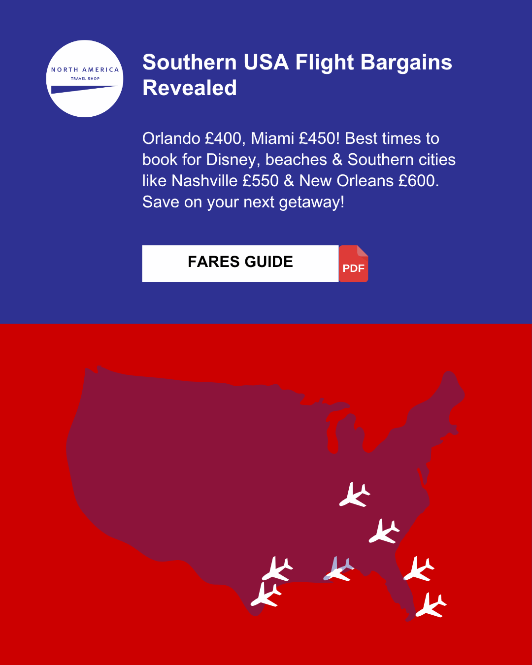 Southern USA Airfare Guide