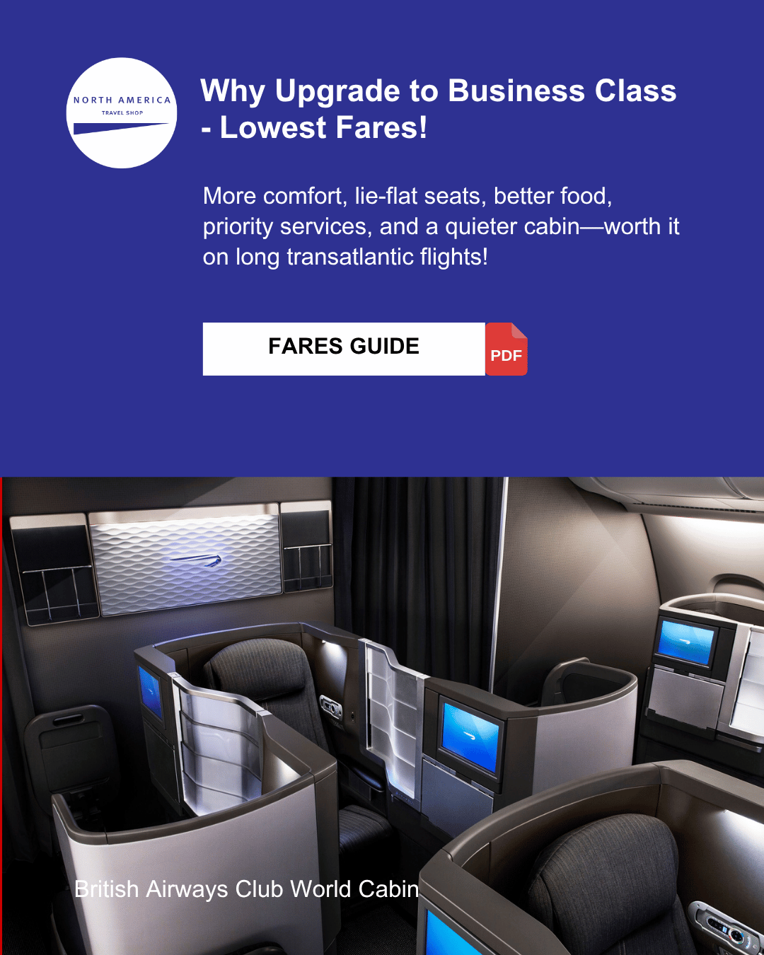 Why Upgrade to Business Class, Airfare Guide