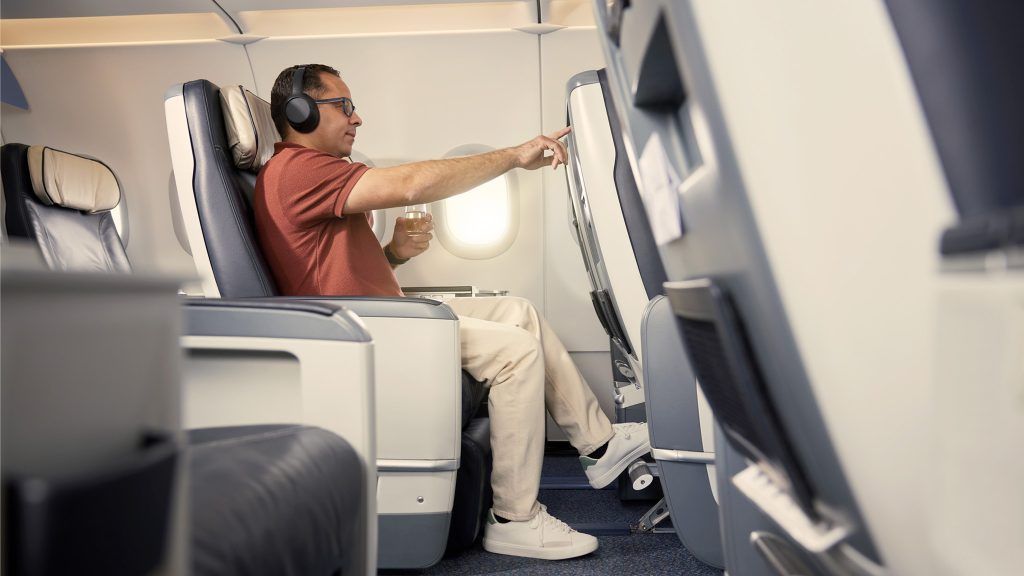 Air Transat Club Class seat