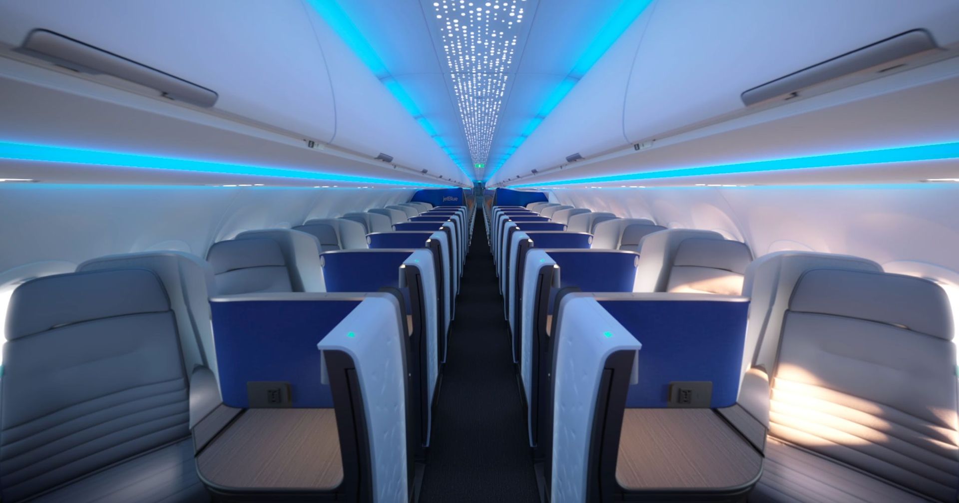 JetBlue Business Class Cabin