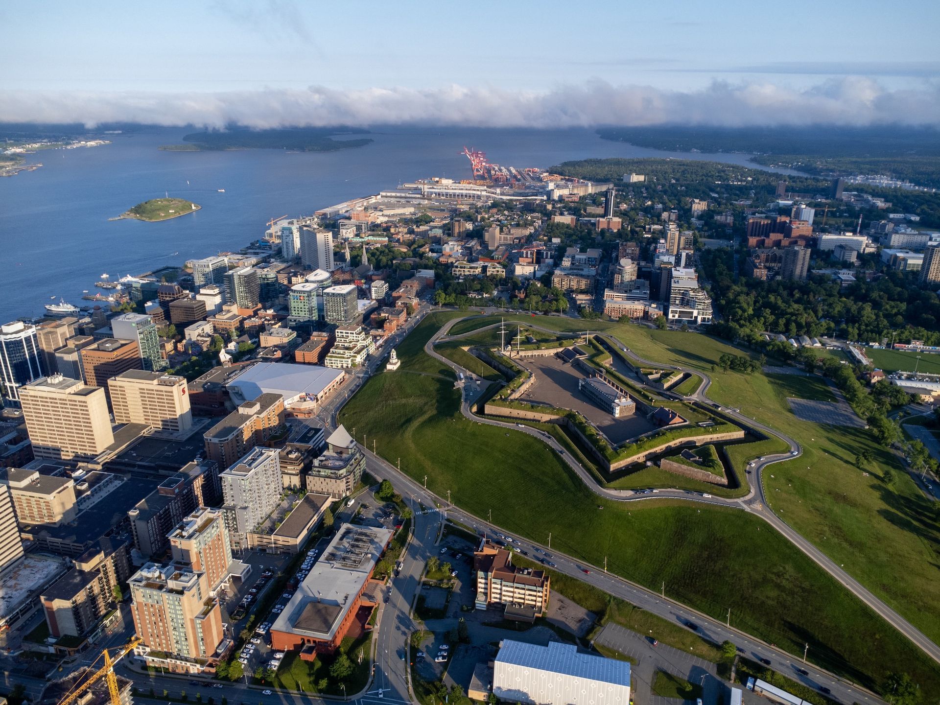 Halifax, Canada Aerial City View