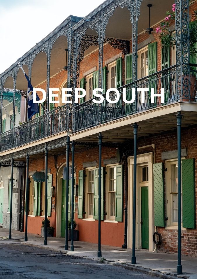 Deep South USA Brochure Front