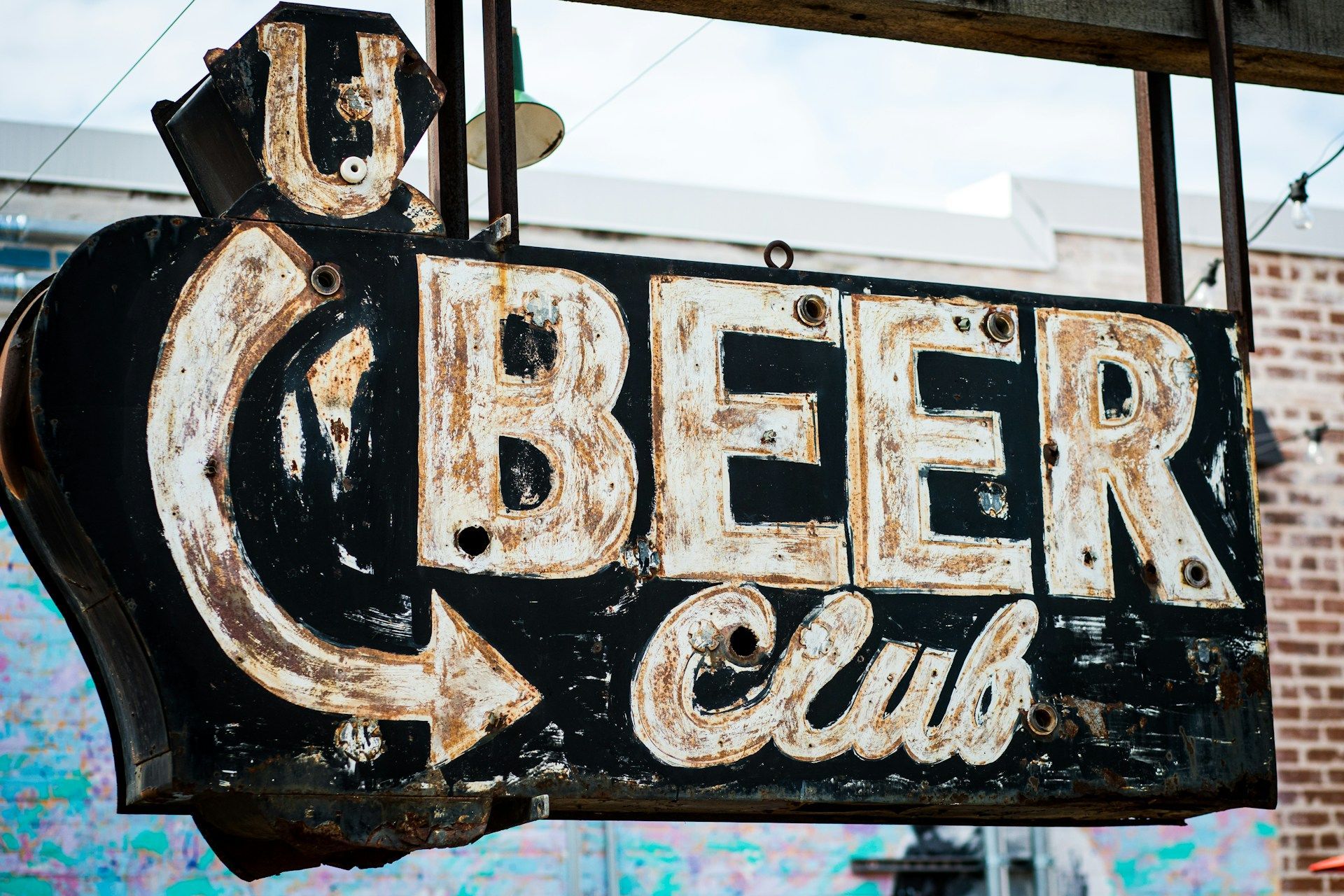 Deep Ellum Beed Club sign, Dallas