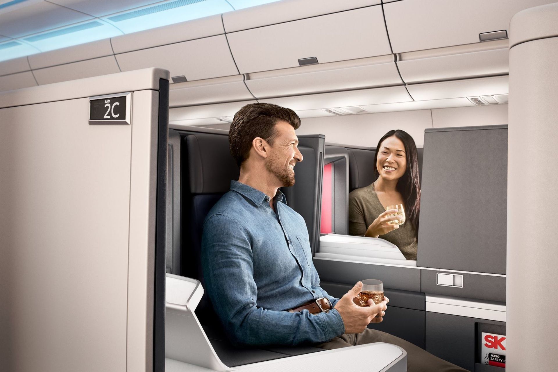 Delta Airlines Business Class Suite