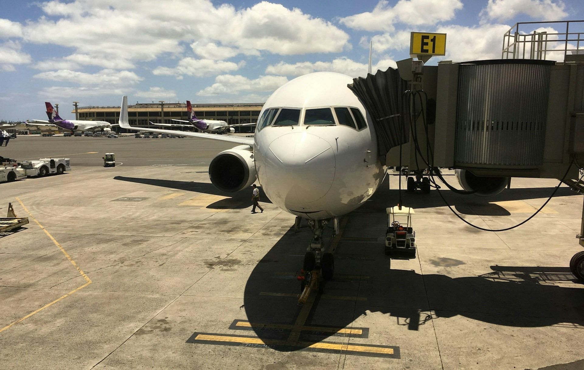 Plane at Gate, Honolulu International Airport