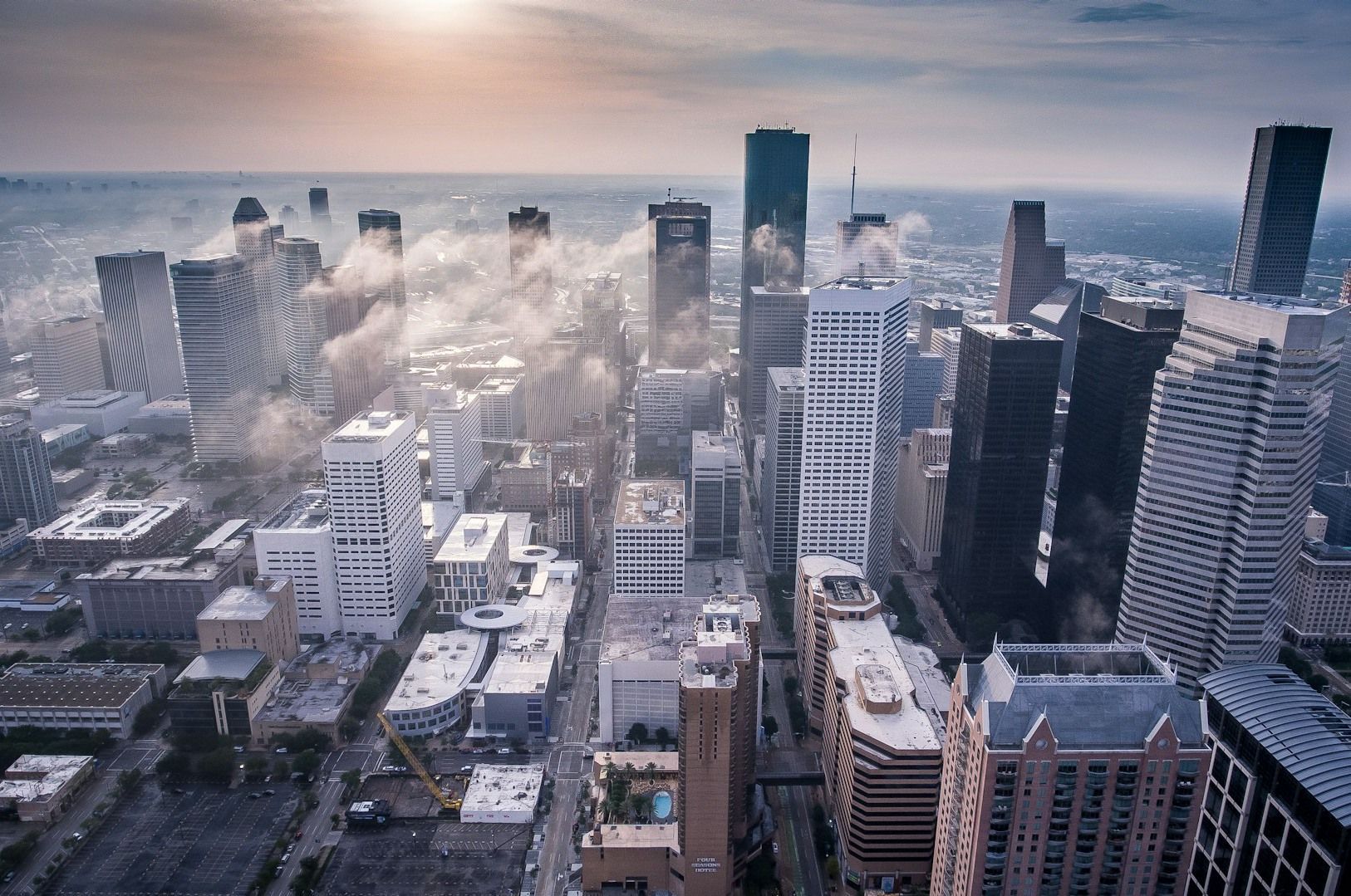 Downtown Houston Cityscape