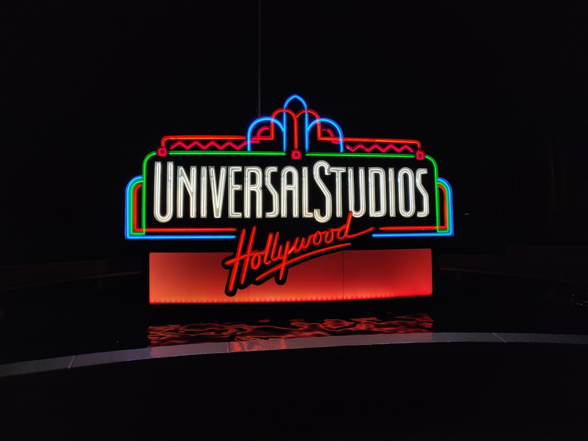 Universal Studios, California, Neon Sign