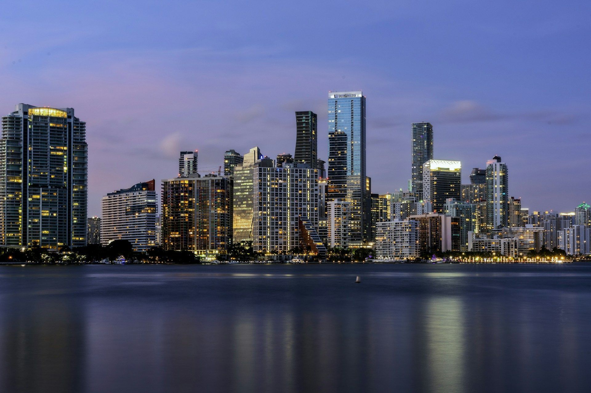 Downtown Miami at Dusk