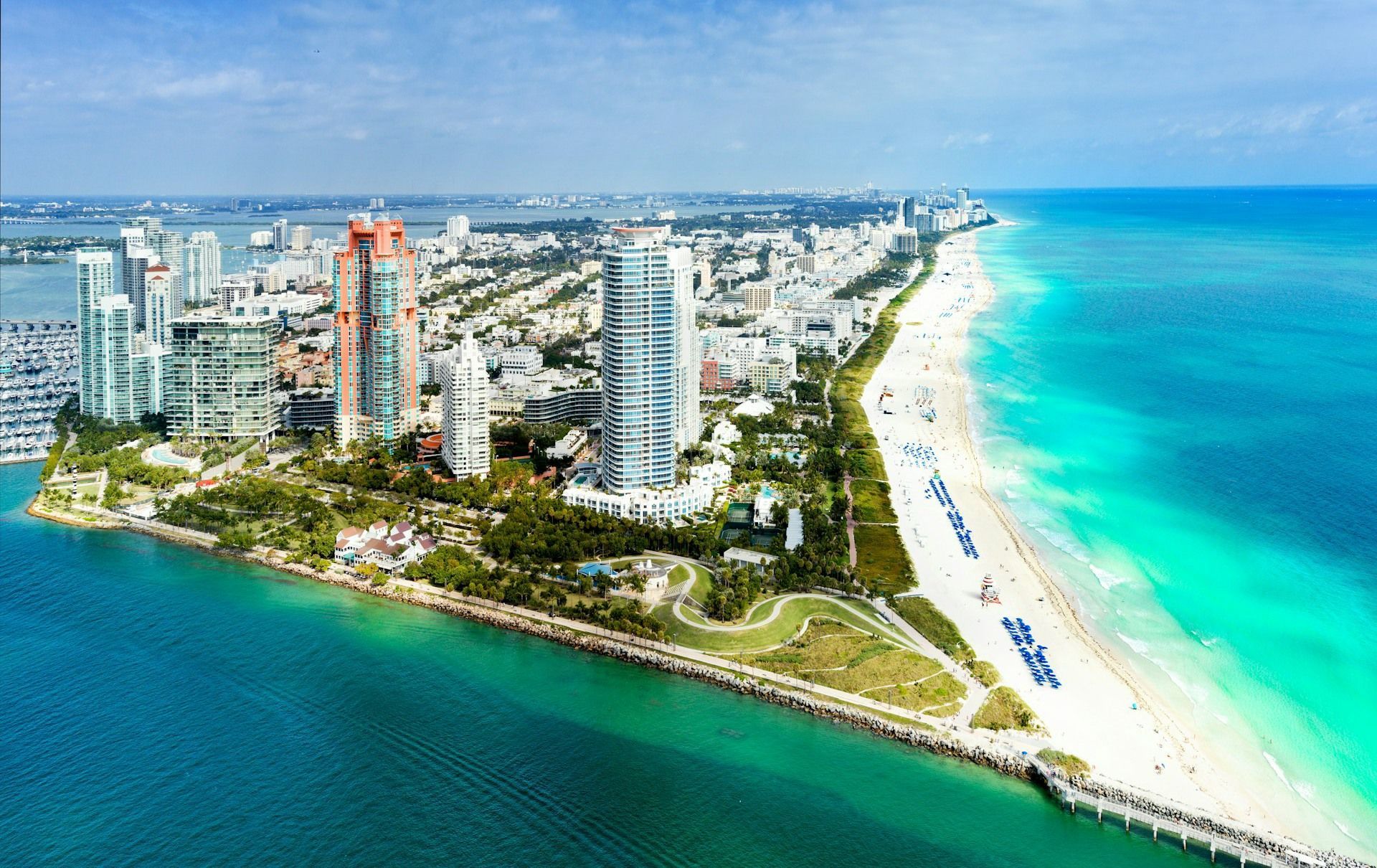 Miami South Beach, Aerial View