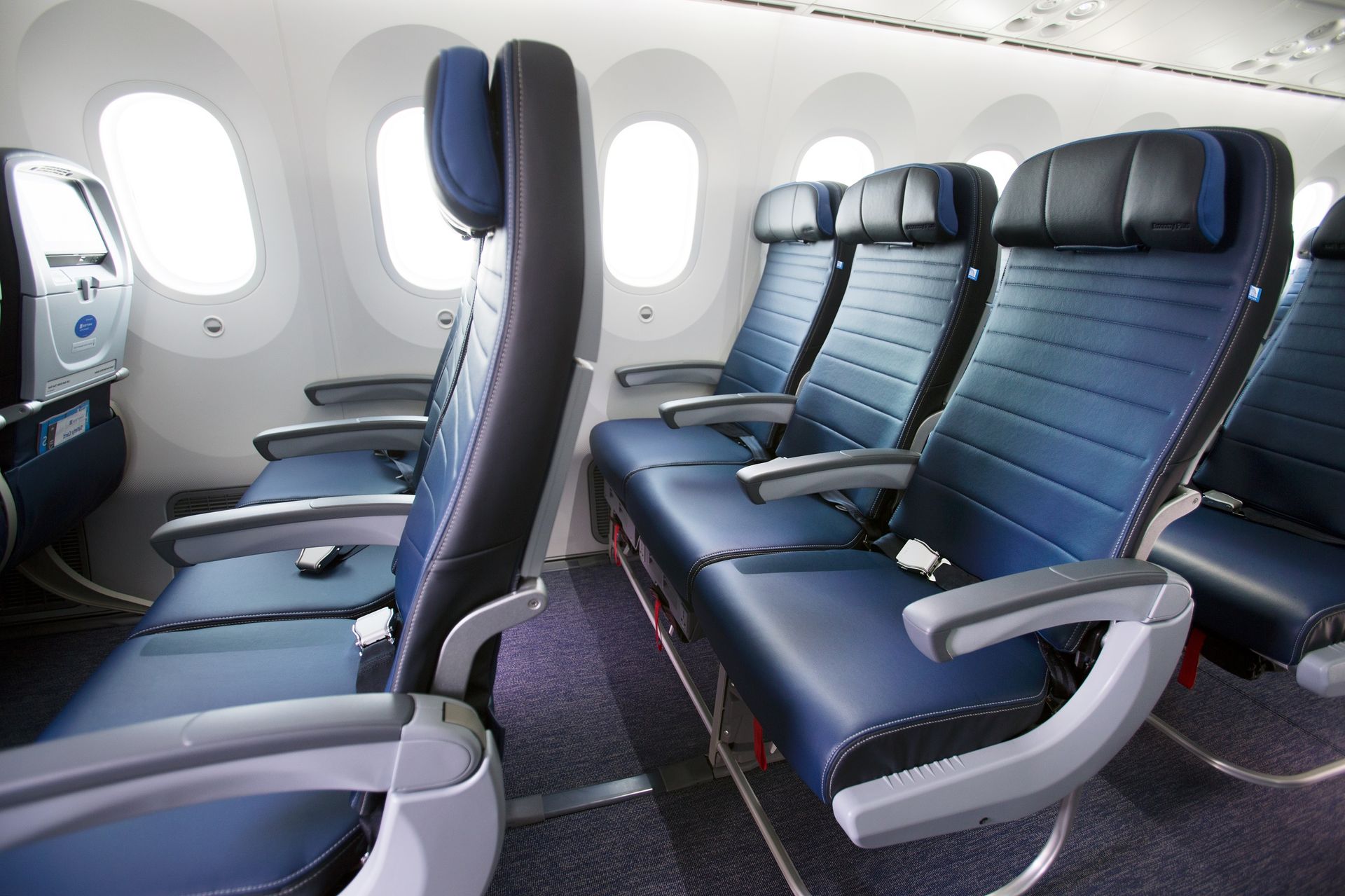 United Airlines, Economy Class seats