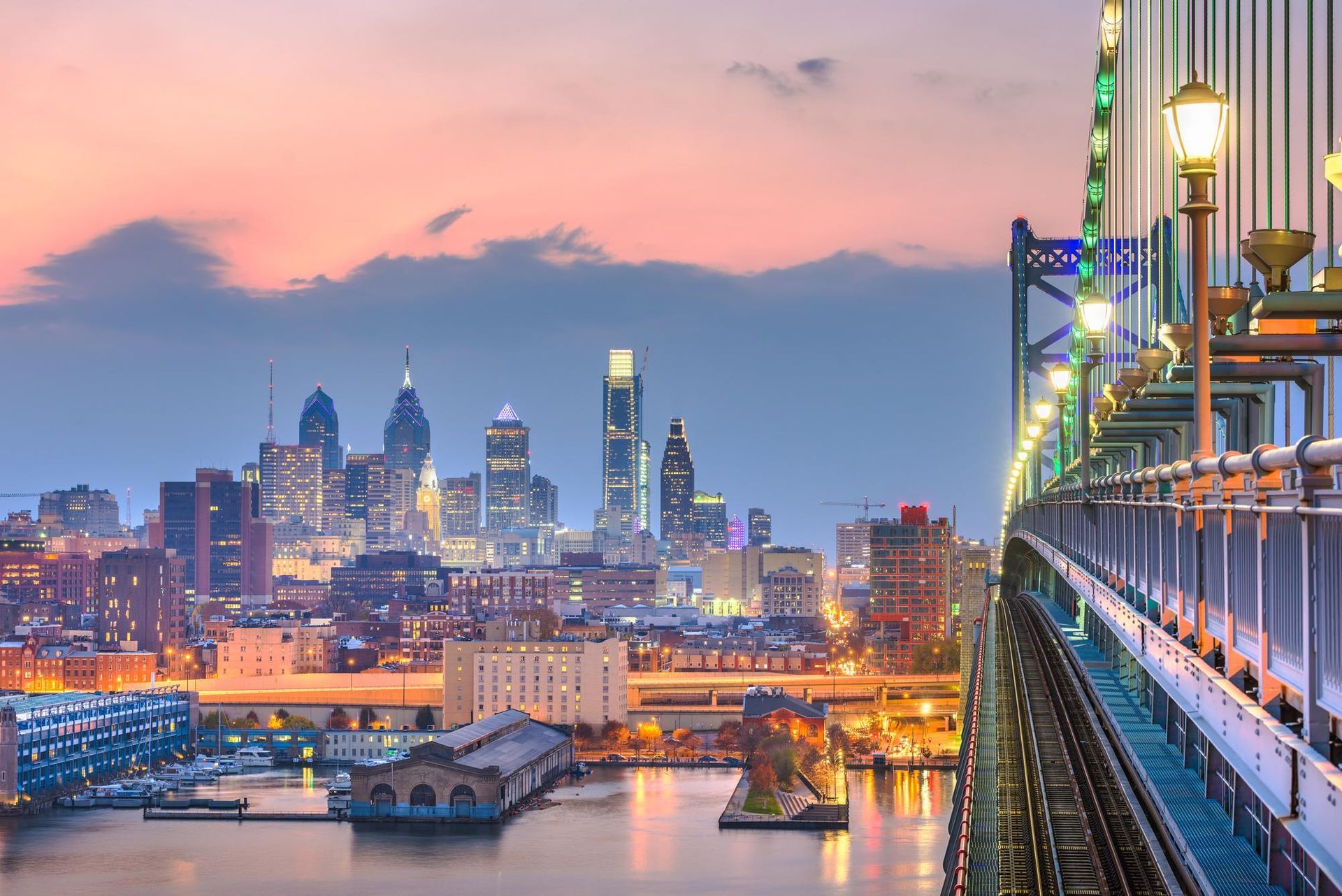Benjamin Franklin Bridge, Philadelphia