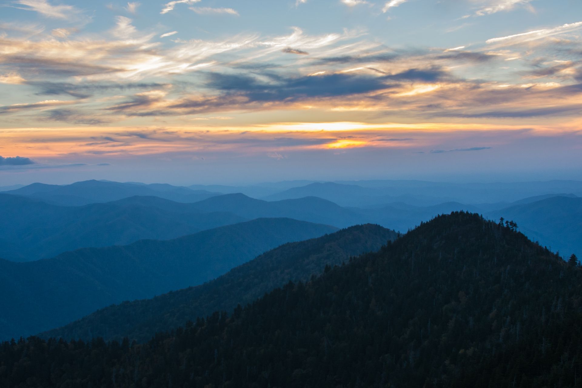 Great Smoky Mountains Sunrise