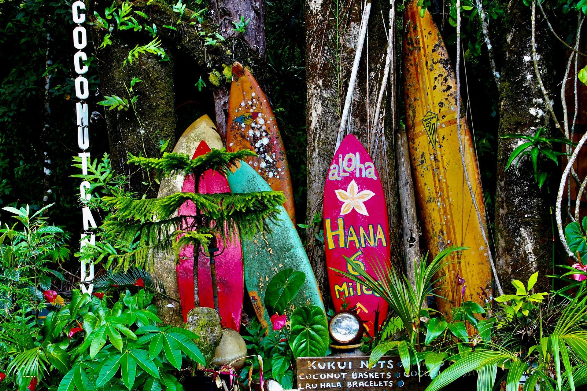 Hana, Maui, Hawaii Surfboards