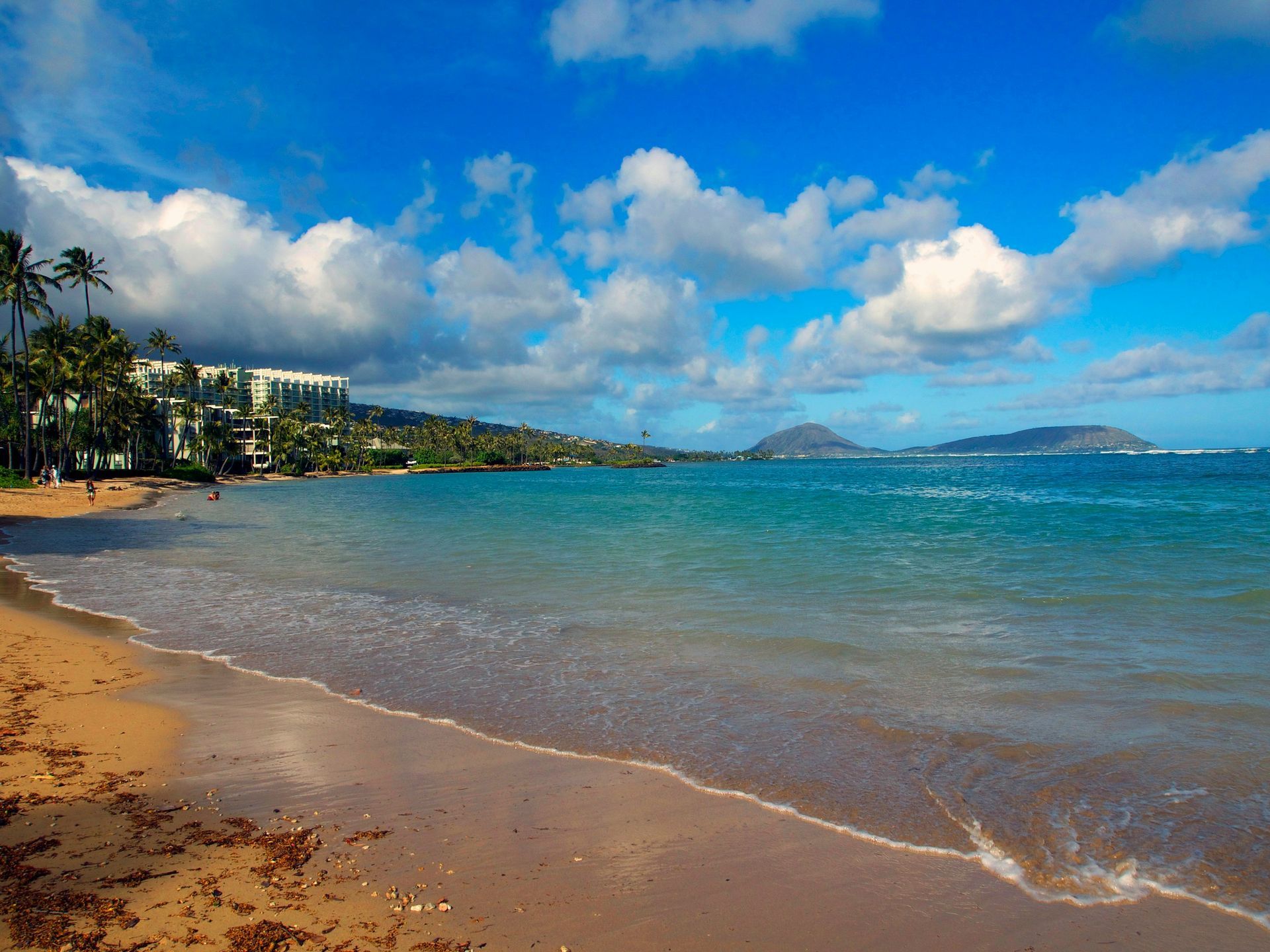 Kahala Beach, Oahu, Hawaii
