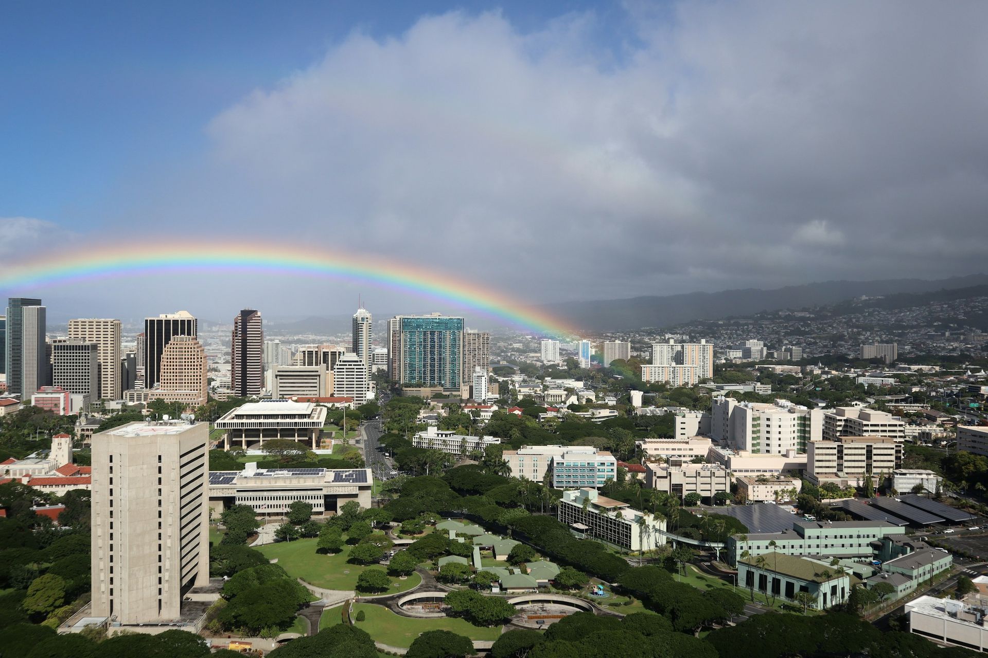 Honolulu City Panorama