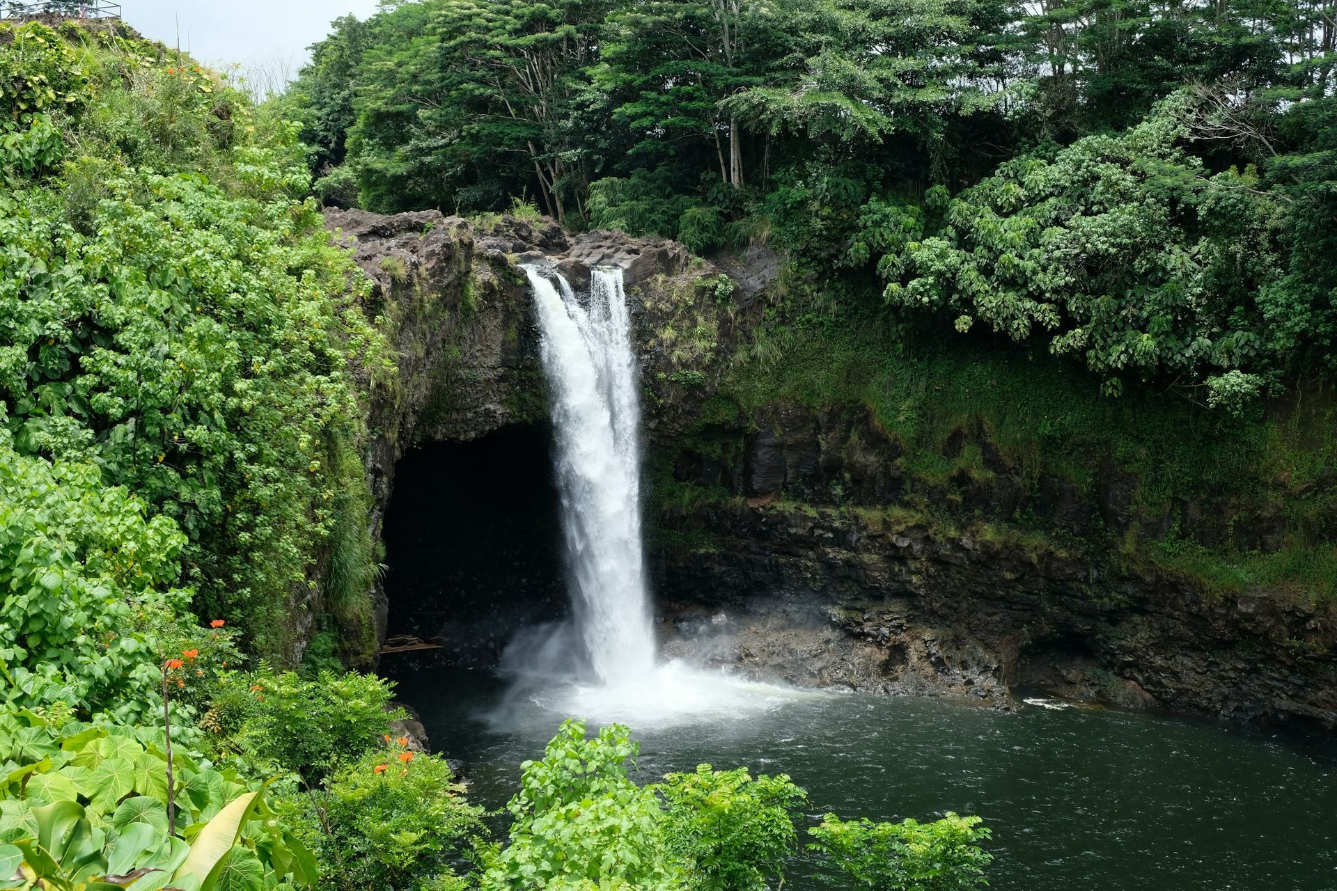 Rainbow Falls, Hilo, Hawaii